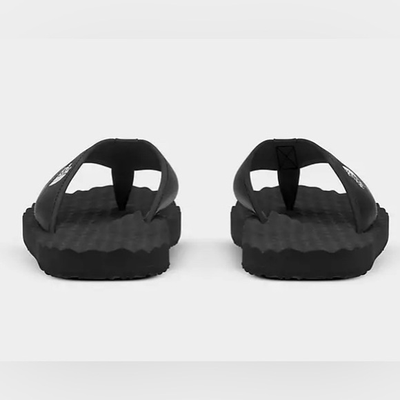 New TAGS THE NORTH FACE black flip flops men’s shoes size 7 women’s 8 - Picture 5 of 11